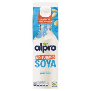 Alpro Soya Milk No Sugars Chilled Dairy Alternative 1L